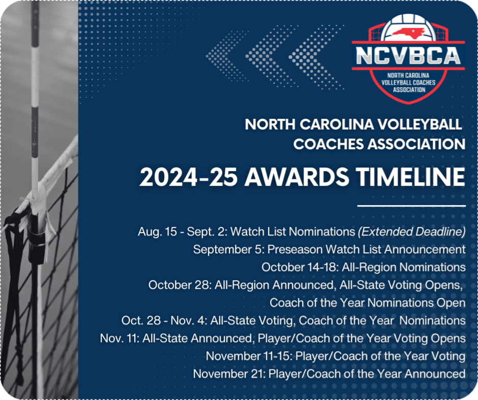 2024-25 NCVBCA Awards