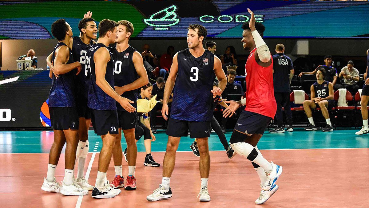 Usa men's volleyball jersey hotsell for sale