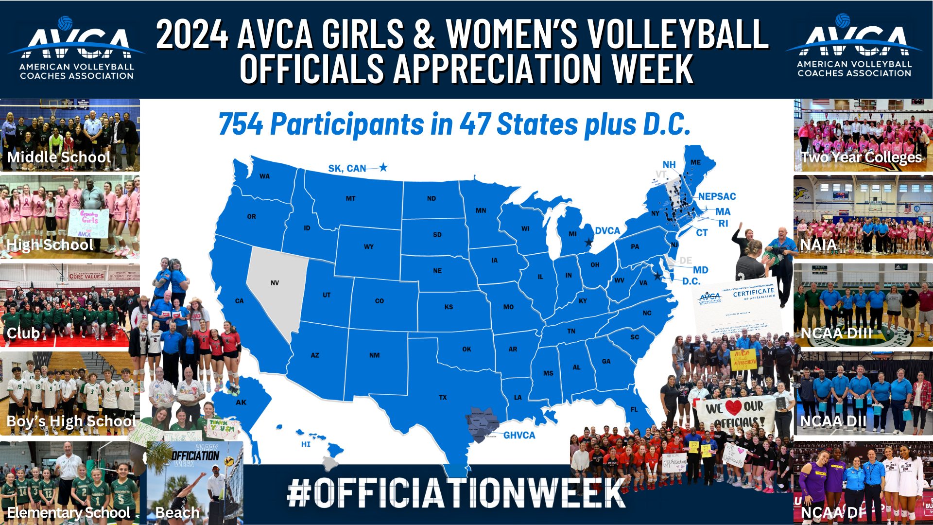 AVCA #OFFICIATIONWEEK