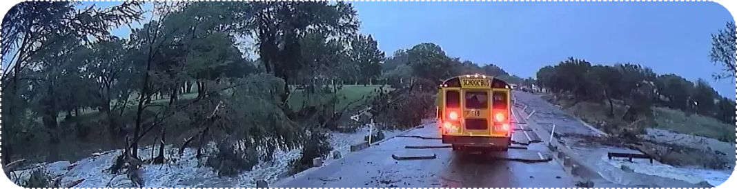 Kerrville Bus Drives and Coaches Evacuate TX Flood Camps