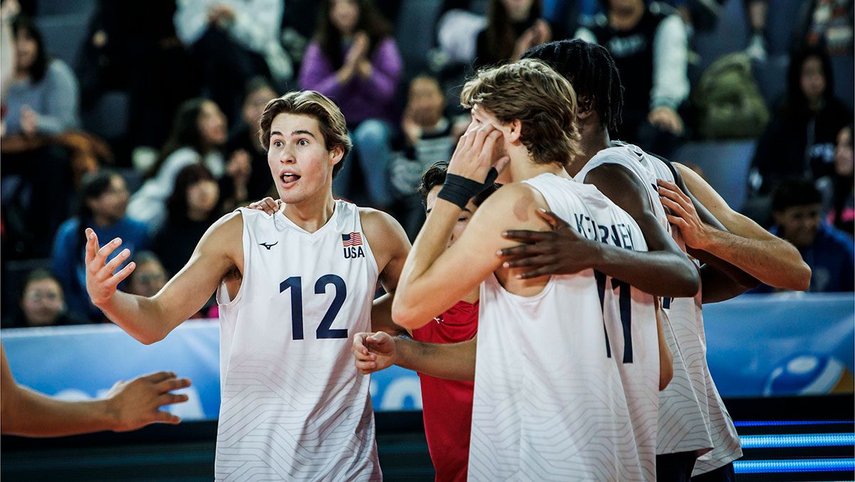 U.S. Men Sweep Mexico to Open 2022 World Championship - USA Volleyball