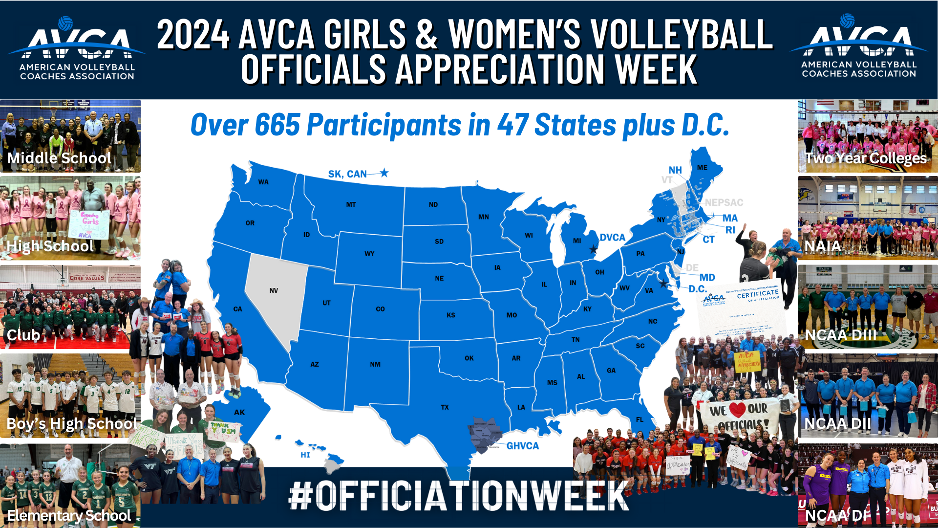 AVCA #OFFICIATIONWEEK