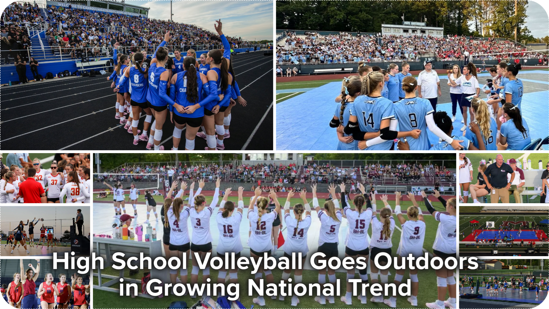 High School Volleyball Goes Outdoors in Growing National Trend