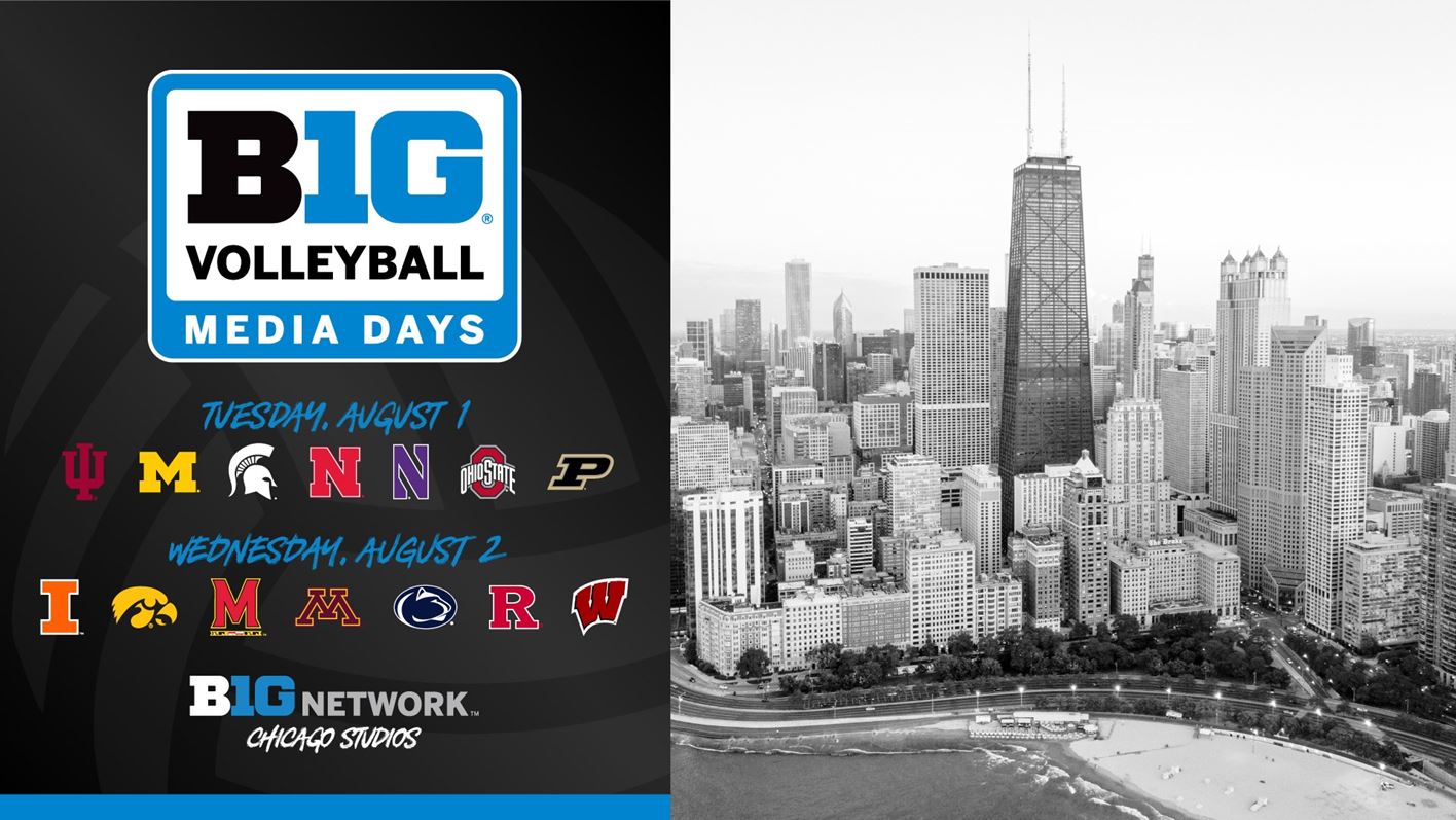 Big Ten Network And FOX Sports Announce 2023 Big Ten Volleyball Schedule -  Big Ten Network