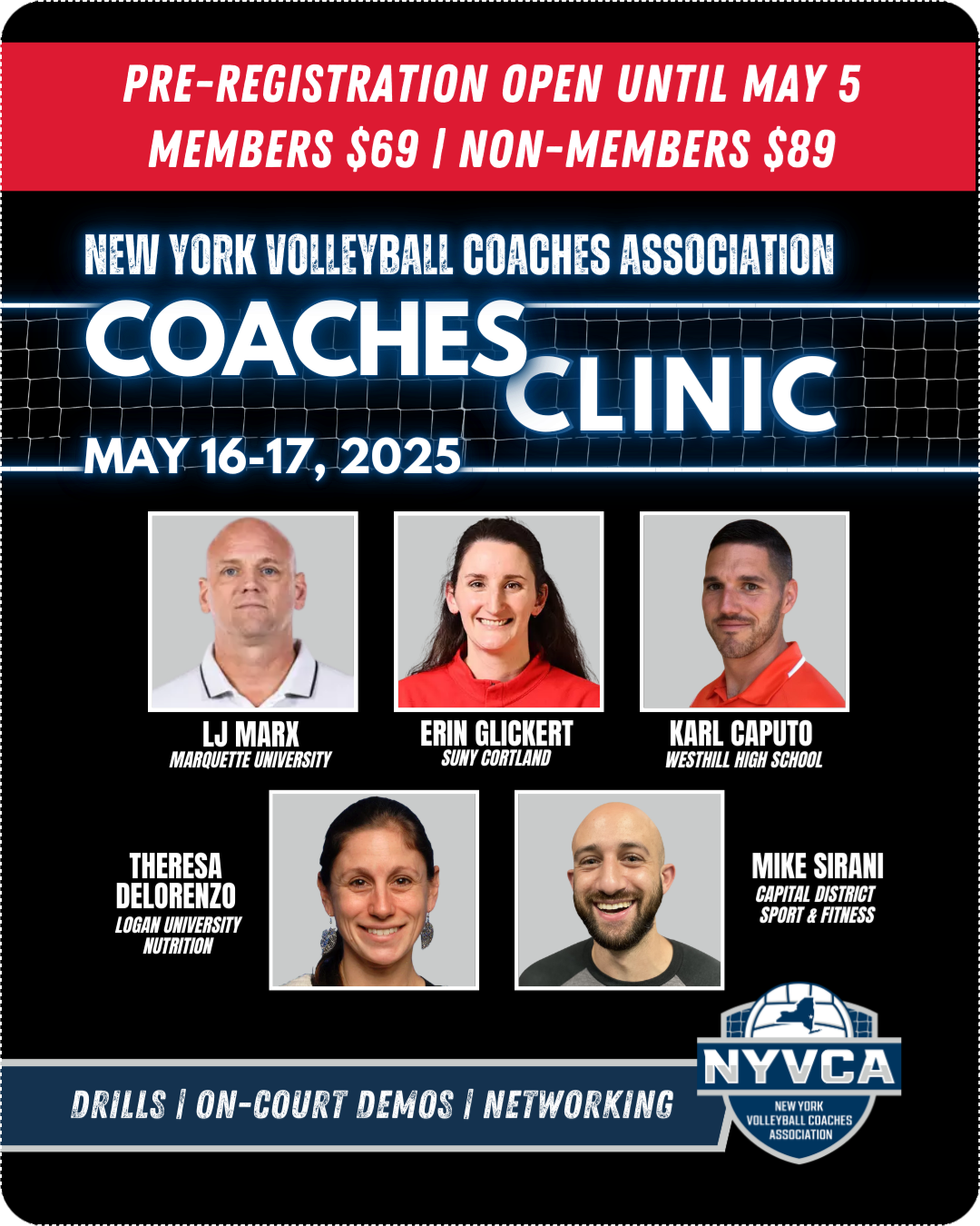 NYVCA Coaches Clinic